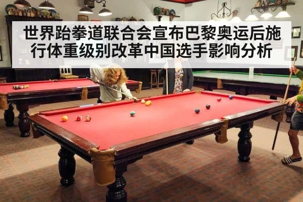 世界跆拳道联合会宣布巴黎奥运后施行体重级别改革中国选手影响分析